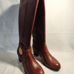 Jambu Chai Dark Brown Heeled Boots
